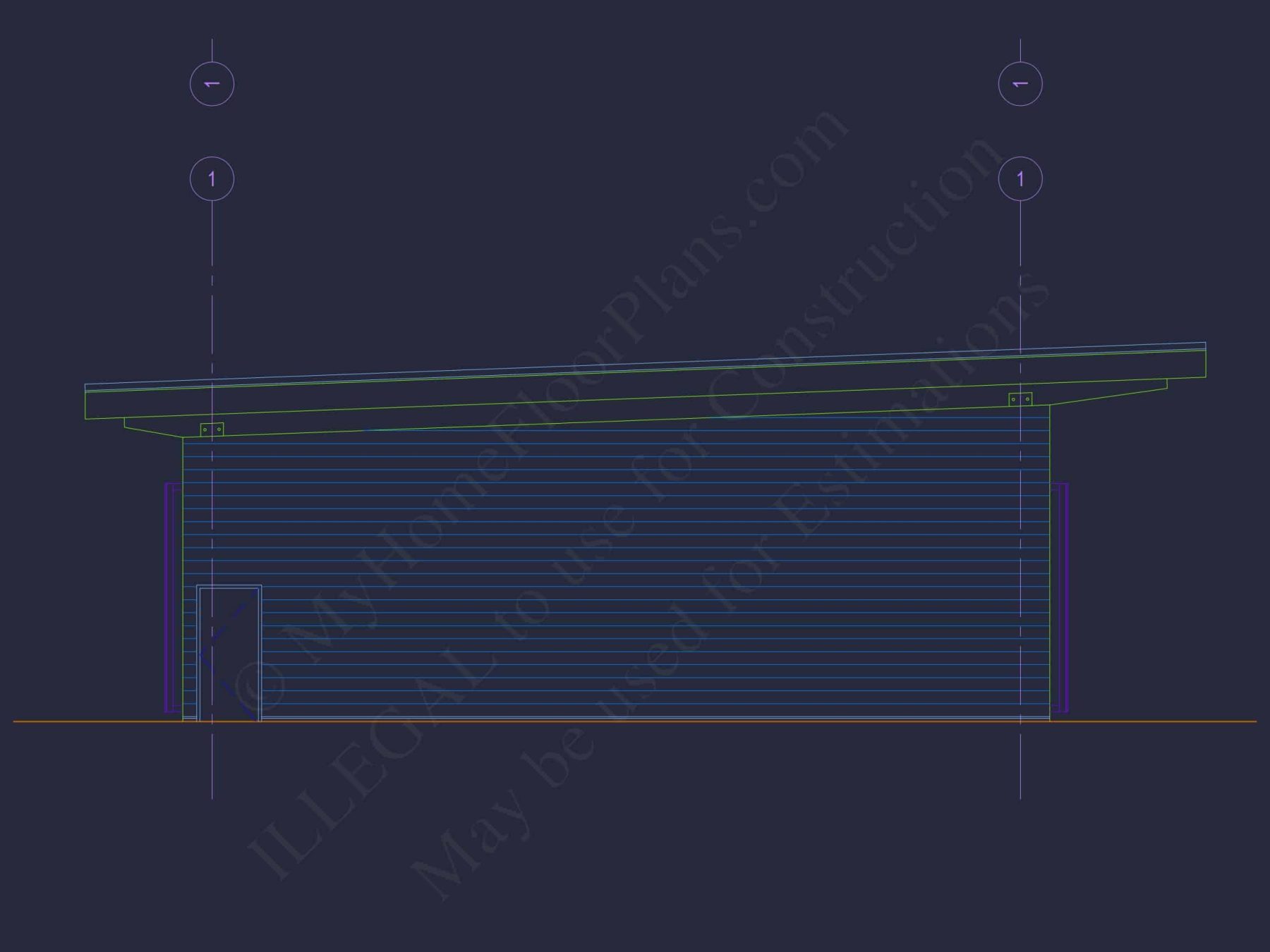 Modern Assembly Hall Floor Plan & CAD Architecture Design
