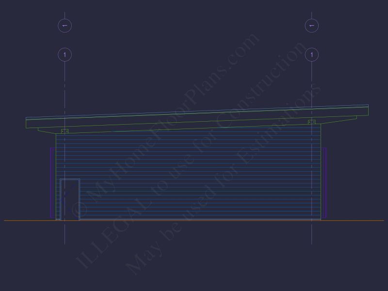 Modern Assembly Hall Floor Plan & CAD Architecture Design