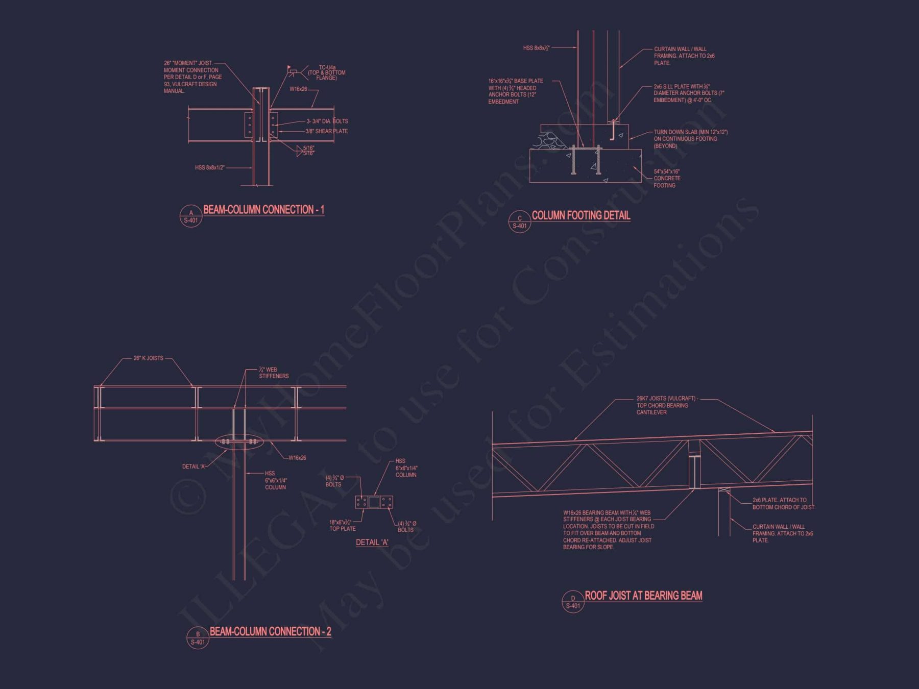 Modern Assembly Hall Floor Plan & CAD Architecture Design