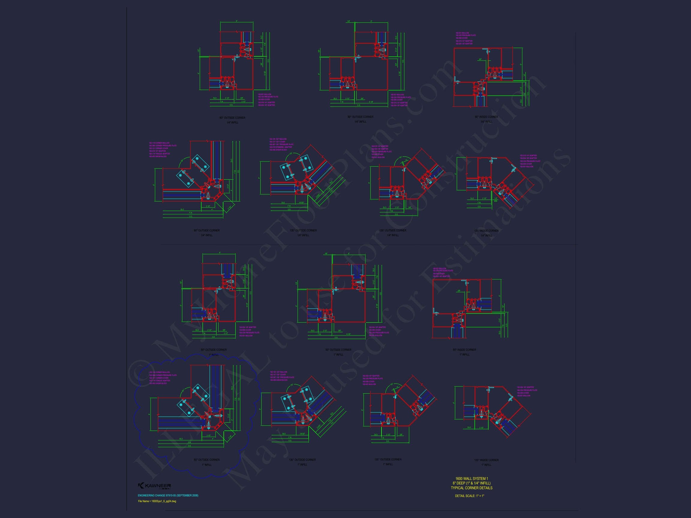 Modern Assembly Hall Floor Plan & CAD Architecture Design