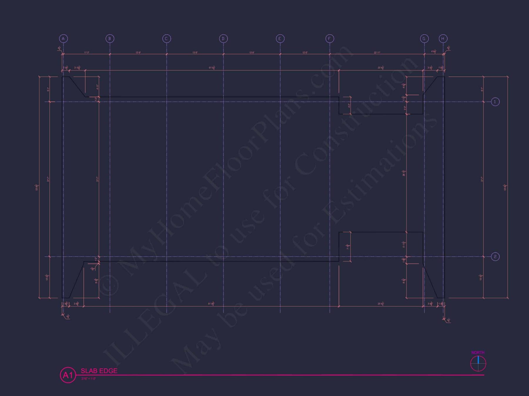 Modern Assembly Hall Floor Plan & CAD Architecture Design
