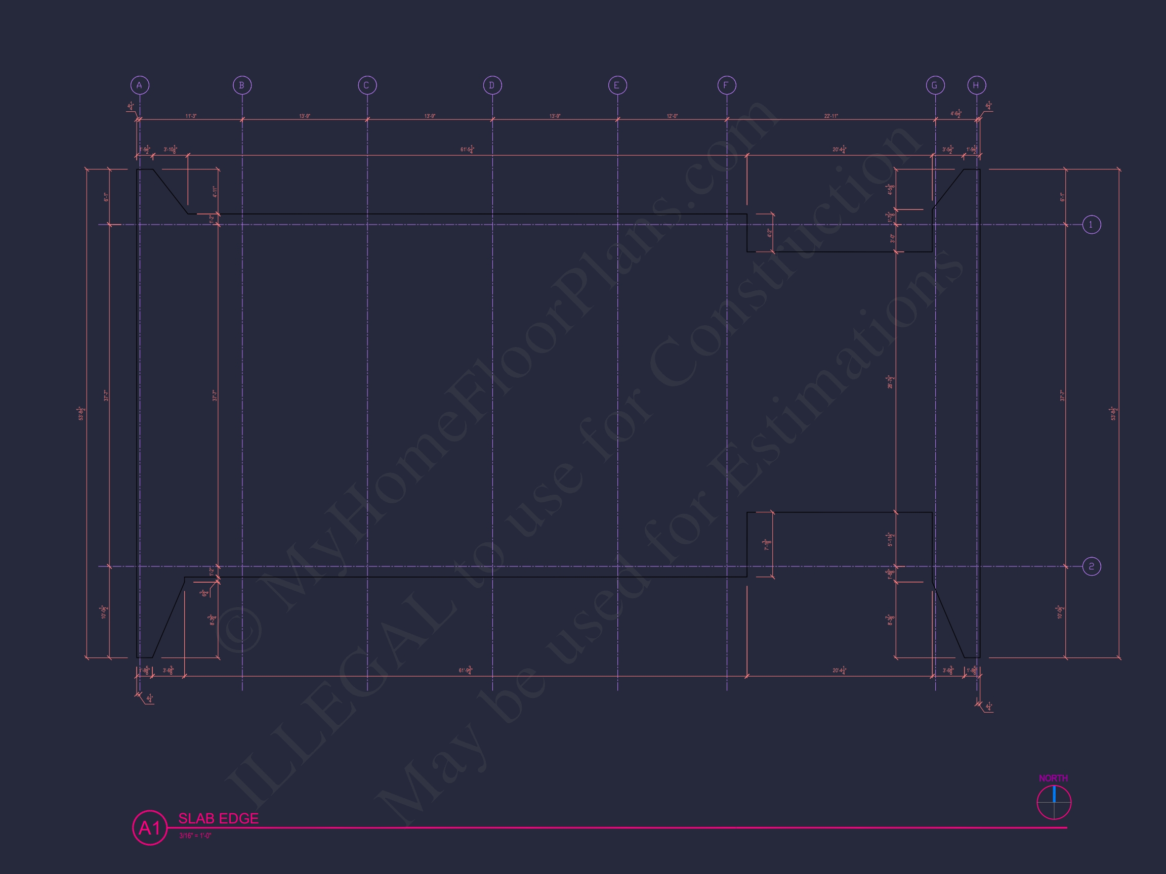 Modern Assembly Hall Floor Plan & CAD Architecture Design