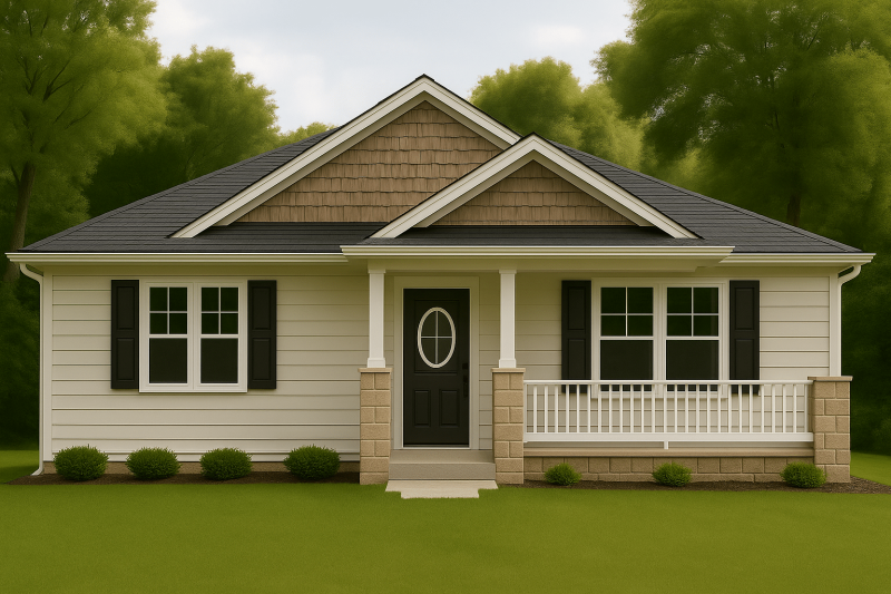 Craftsman house Plan with CAD Designs & Modern Features