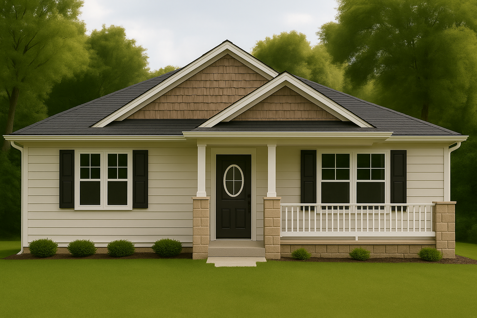 Craftsman house Plan with CAD Designs & Modern Features