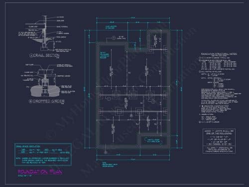 Charming Cottage Home Plan with Vaulted Ceilings and CAD Blueprints
