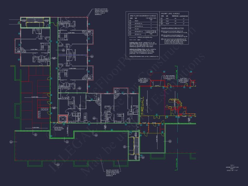 Modern Apartment Complex House Plan with 4+ Floors and Smart Urban Design