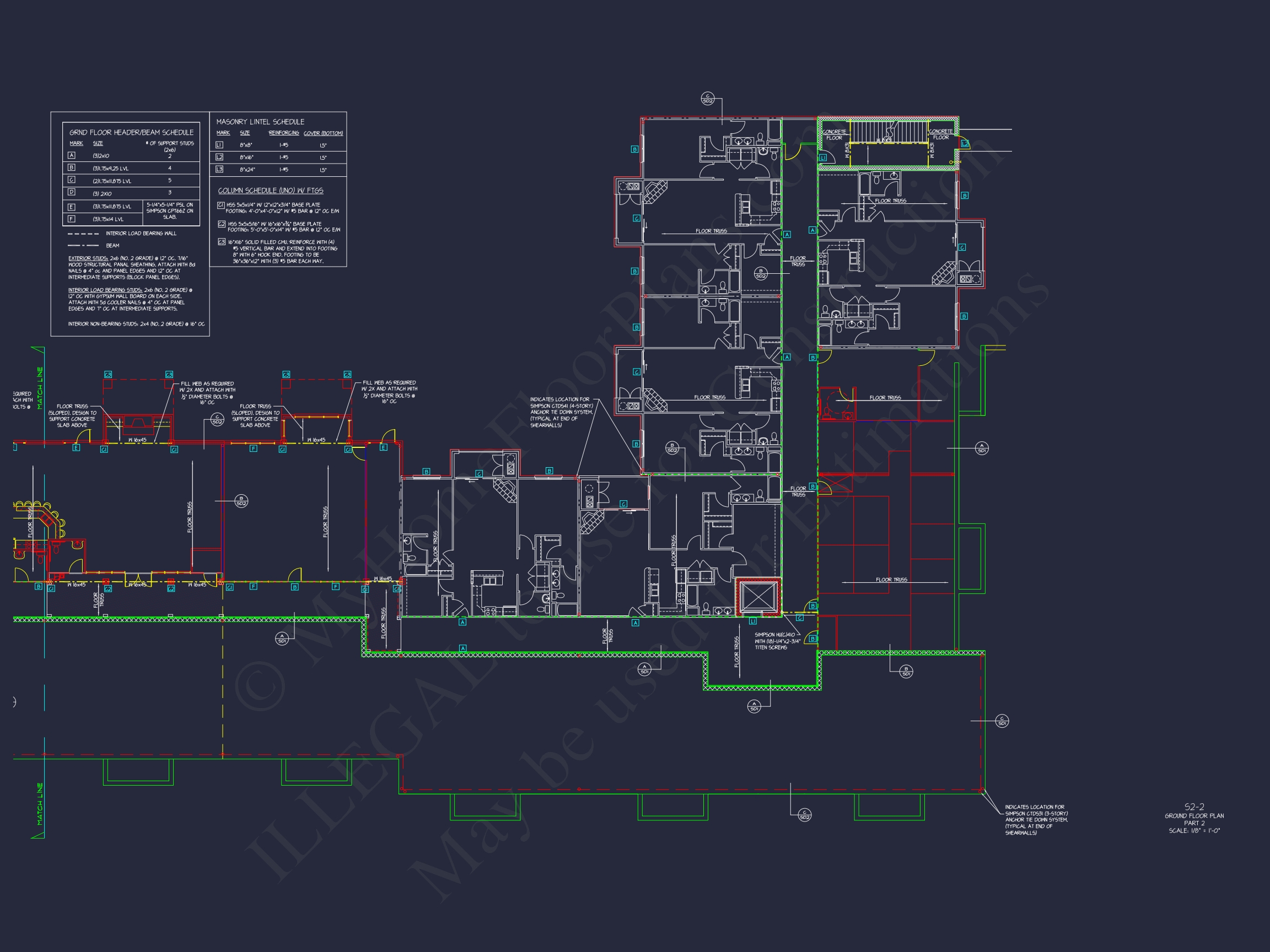 Modern Apartment Complex House Plan with 4+ Floors and Smart Urban Design