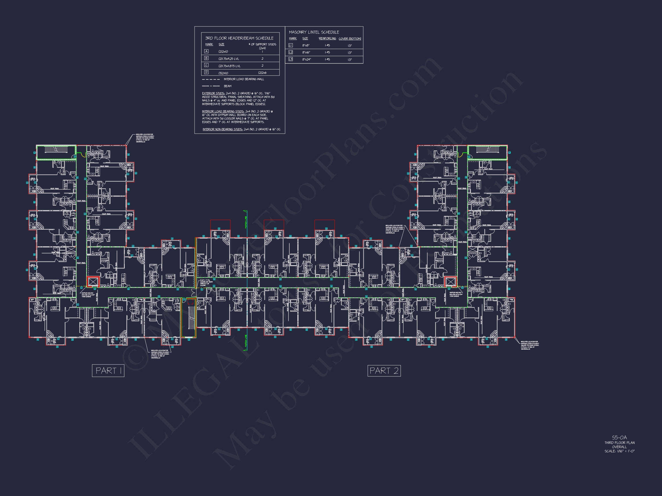 Modern Apartment Complex House Plan with 4+ Floors and Smart Urban Design