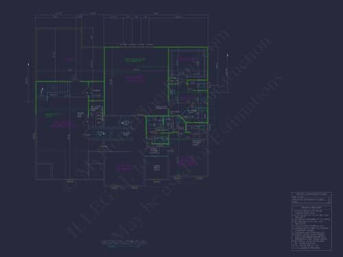 Stunning 3-Floor House Plan with Colonial Revival Architecture