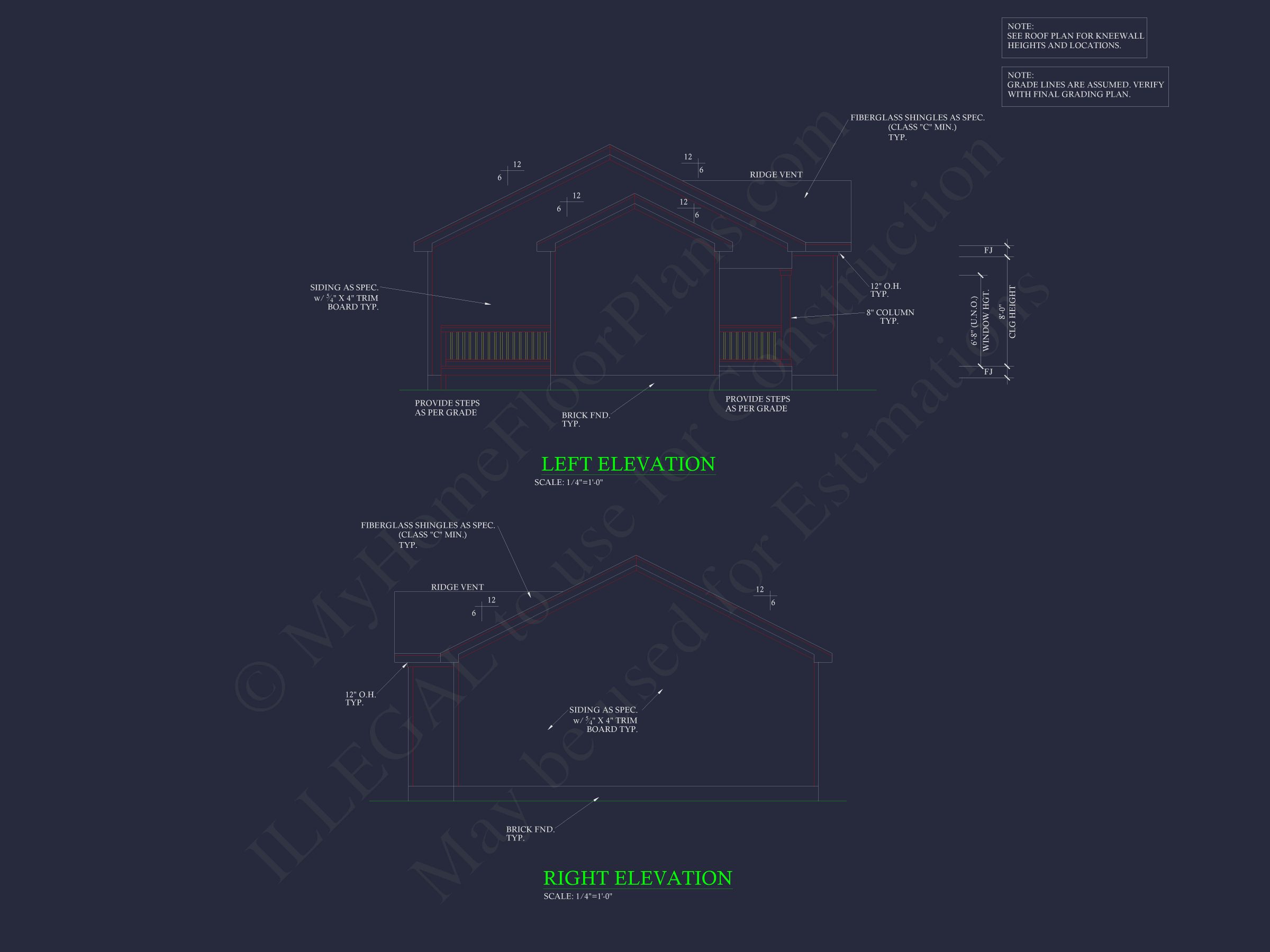 Ranch Style CAD Floor Plan for Dream Home Design and Blueprint