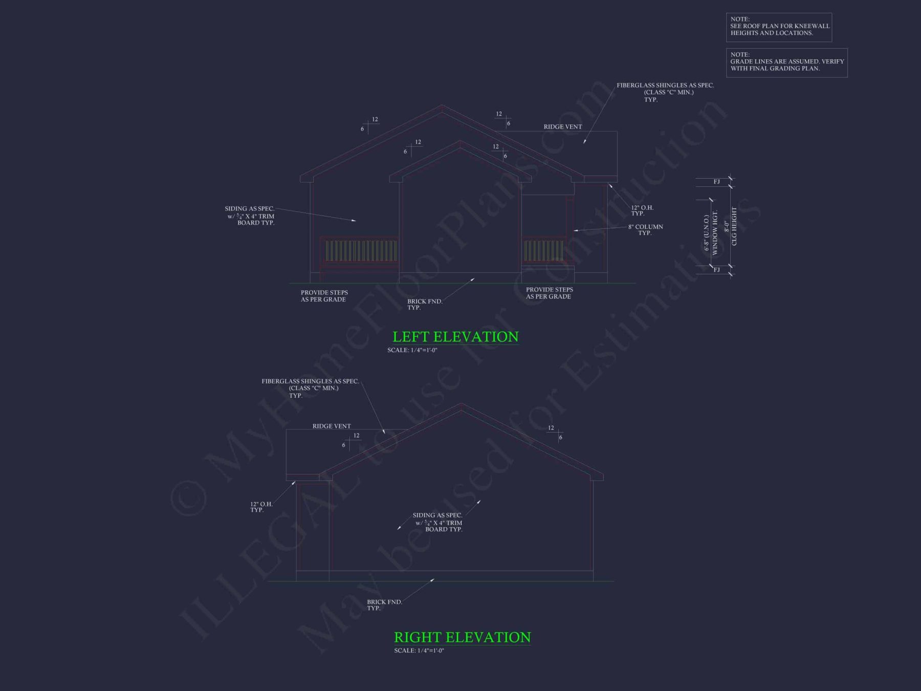 Ranch Style CAD Floor Plan for Dream Home Design and Blueprint