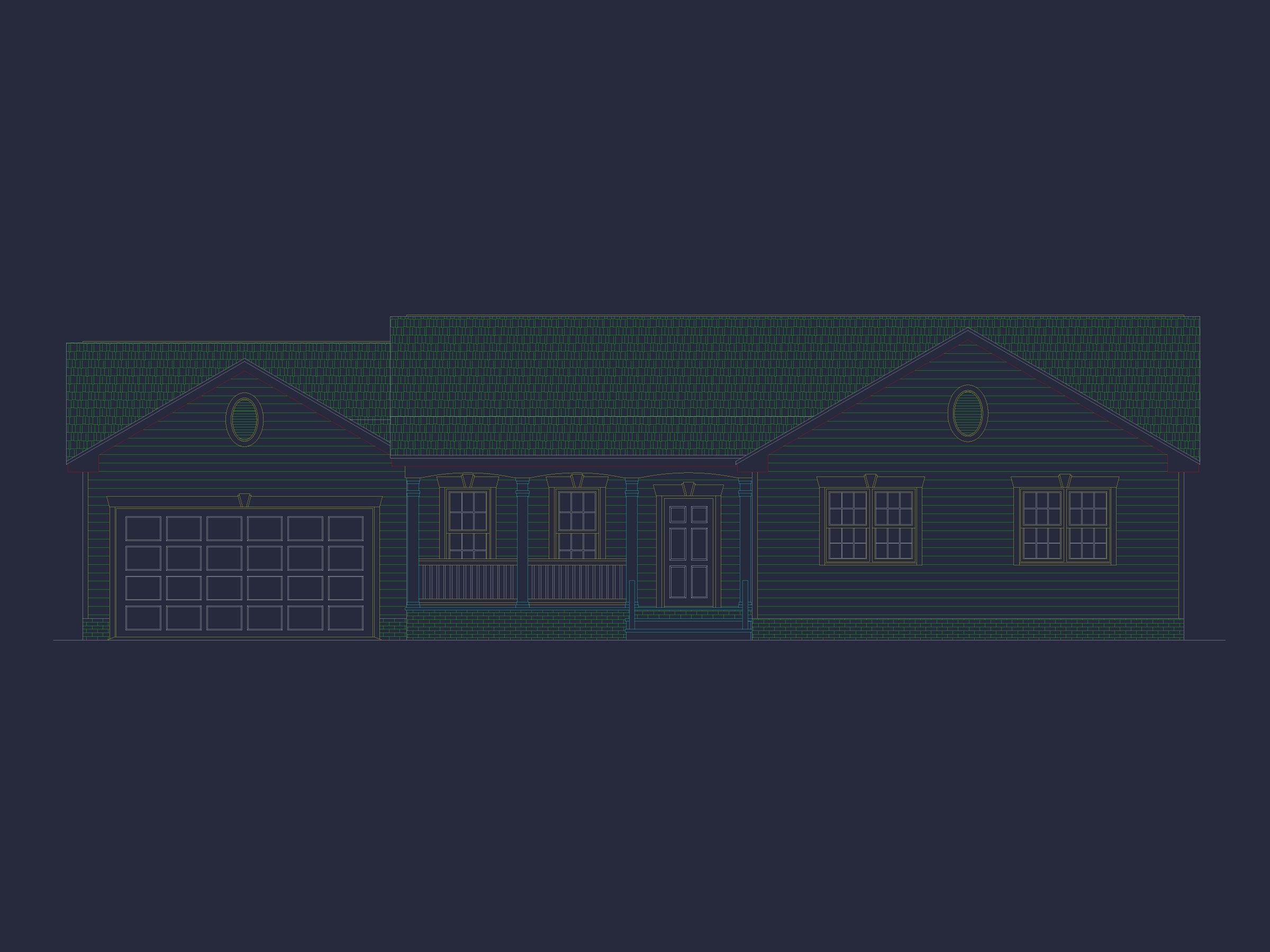 Beautiful Ranch House Floor Plan with CAD Designs & Blueprint