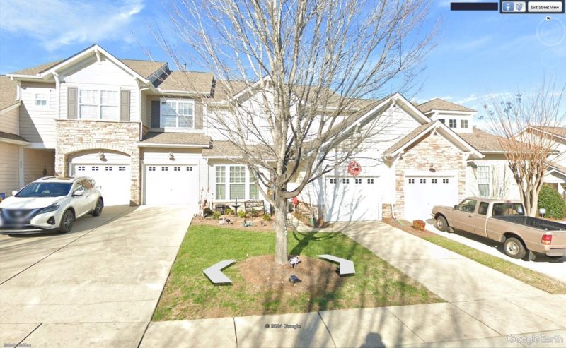 Elegant 3-Story Townhome Blueprint with Spacious Layout