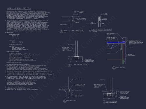 Modern Commercial Building Blueprint with CAD Designs