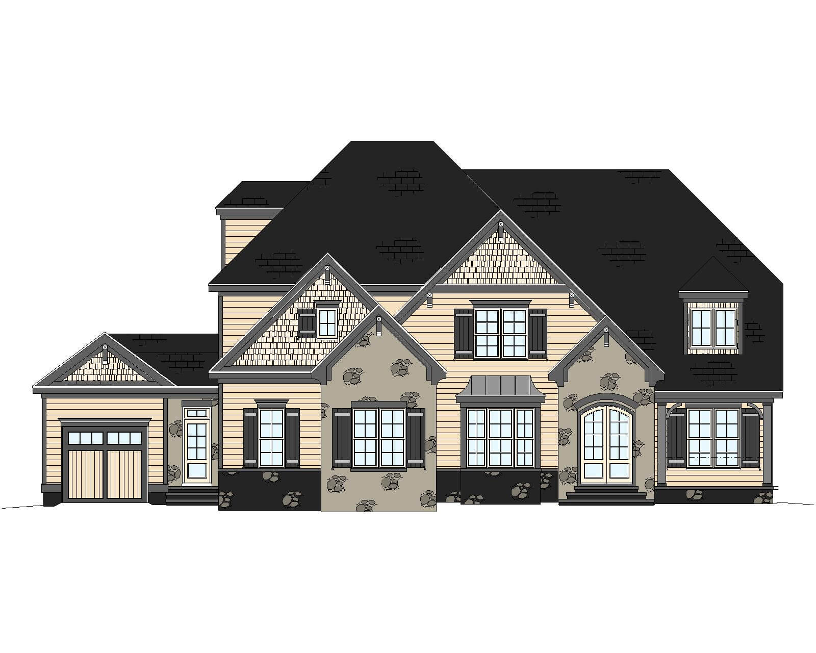 13 1604 My Home Floor Plans Front Elevation 