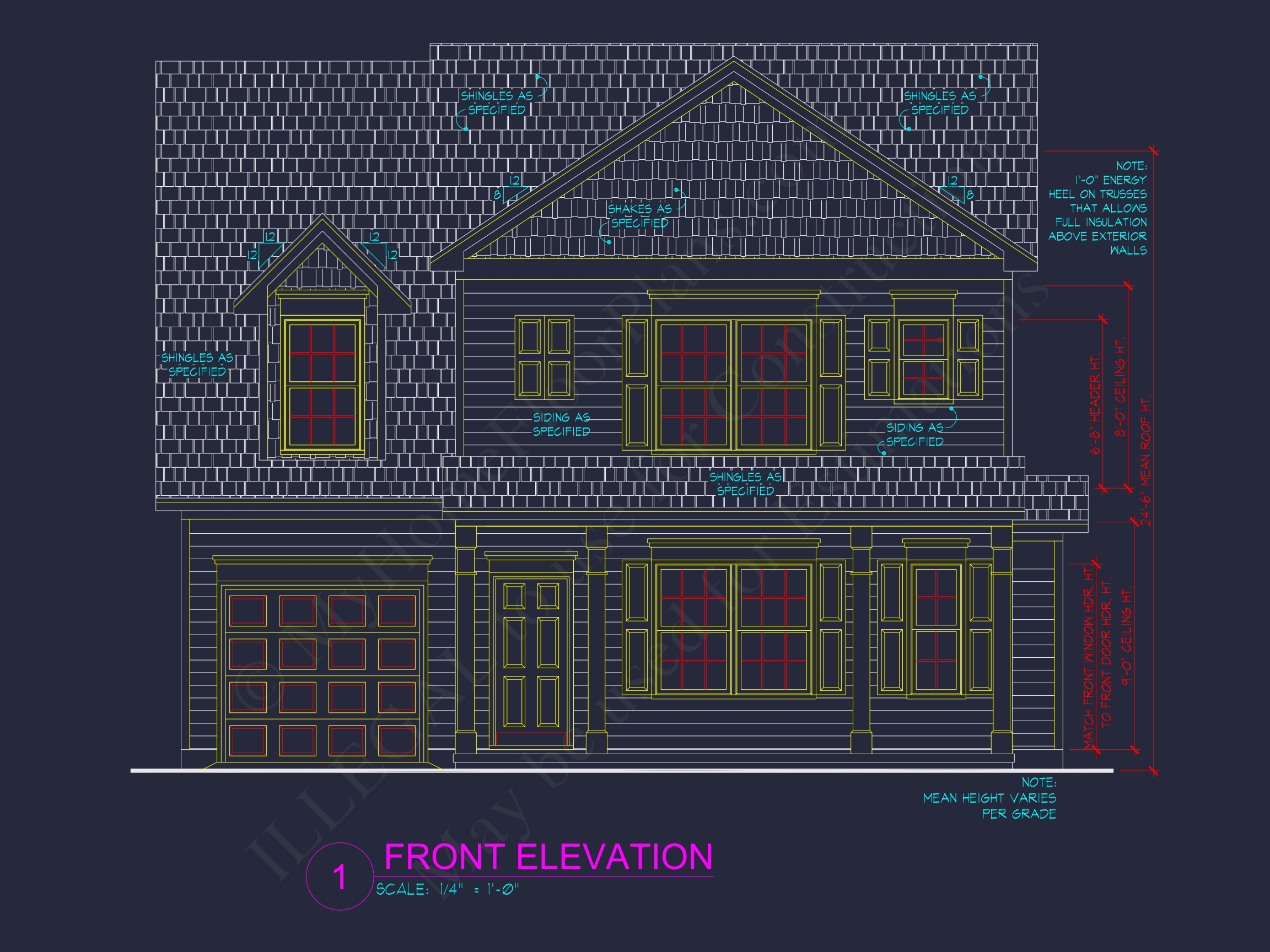 Stylish 2-Story House Plan with 4 Bedrooms and Bonus Room