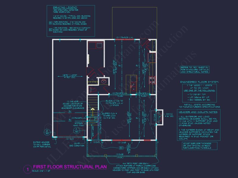 Stylish 2-Story House Plan with 4 Bedrooms and Bonus Room