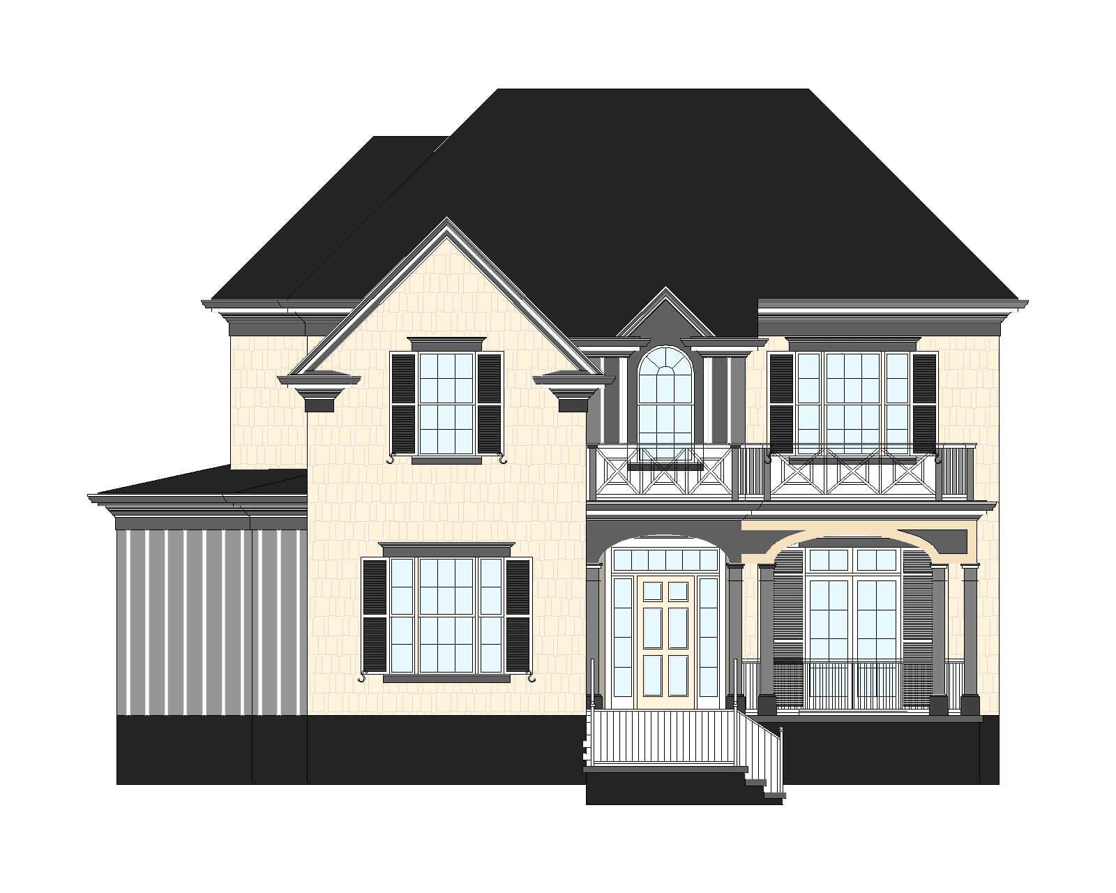 10-1469 my home floor plans_Front Elevation