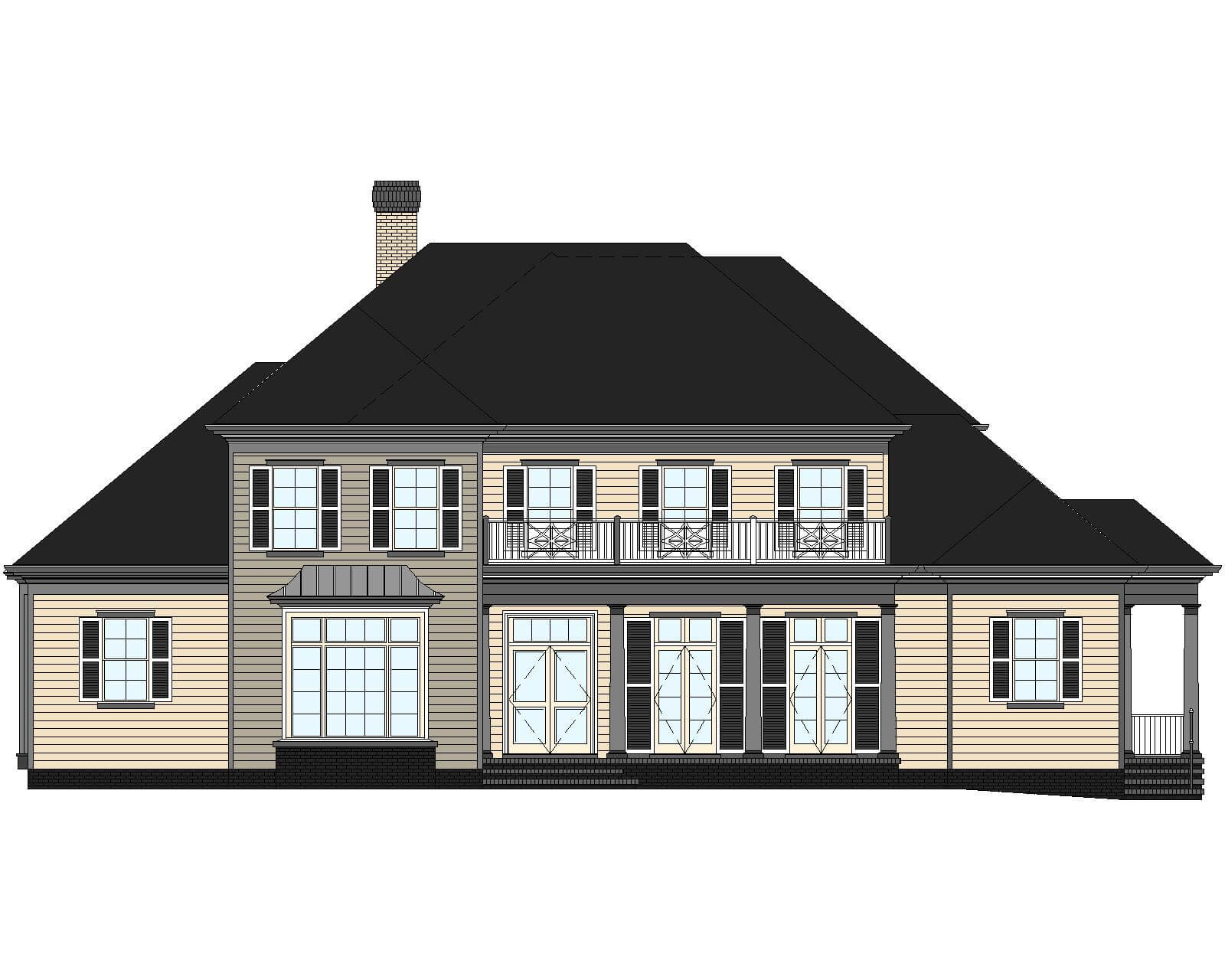 17-1863 my home floor plans_Front Elevation