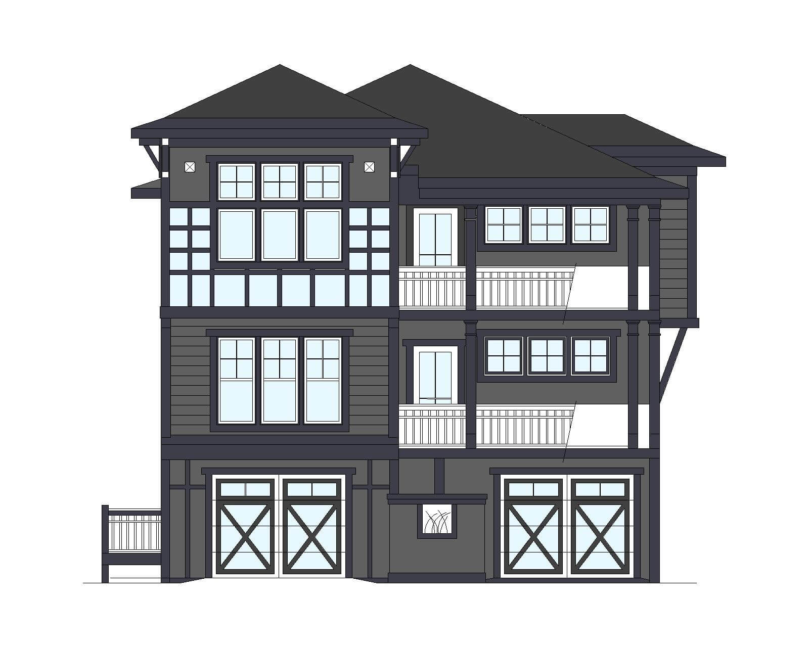 18-1077 my home floor plans_Front Elevation