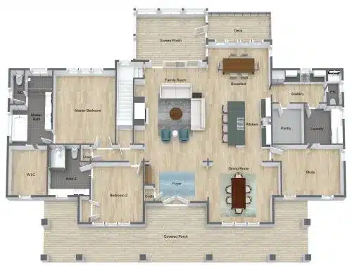 3 bedroom home plans