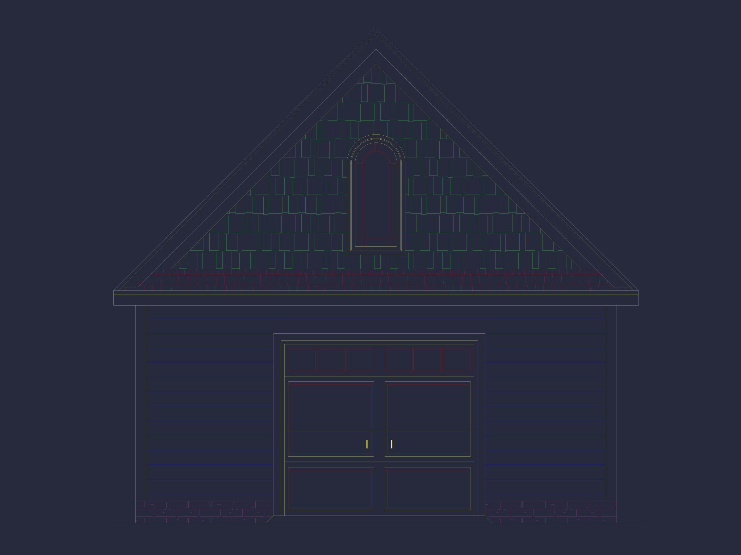 Versatile Garage house Plan with CAD Designs & Storage Options