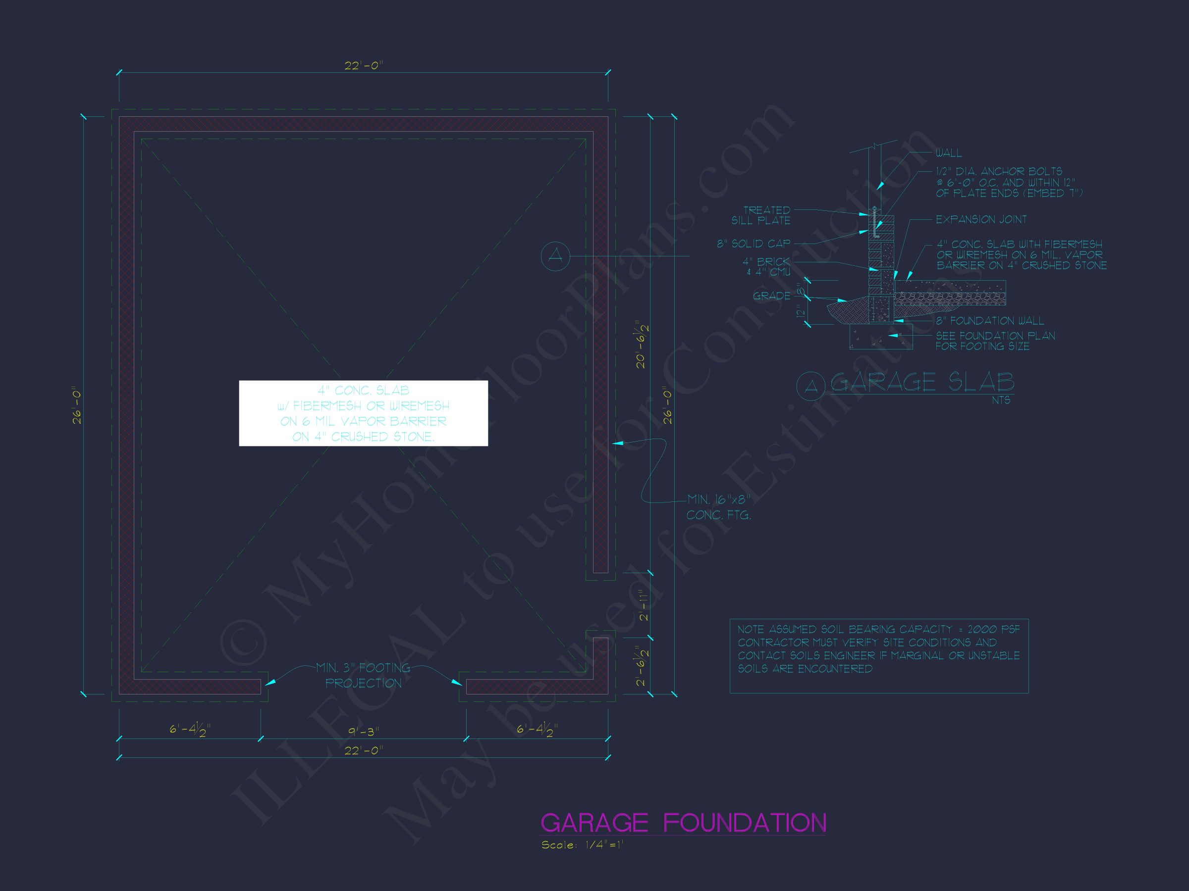 Versatile Garage House Plan with CAD Designs & Storage Options