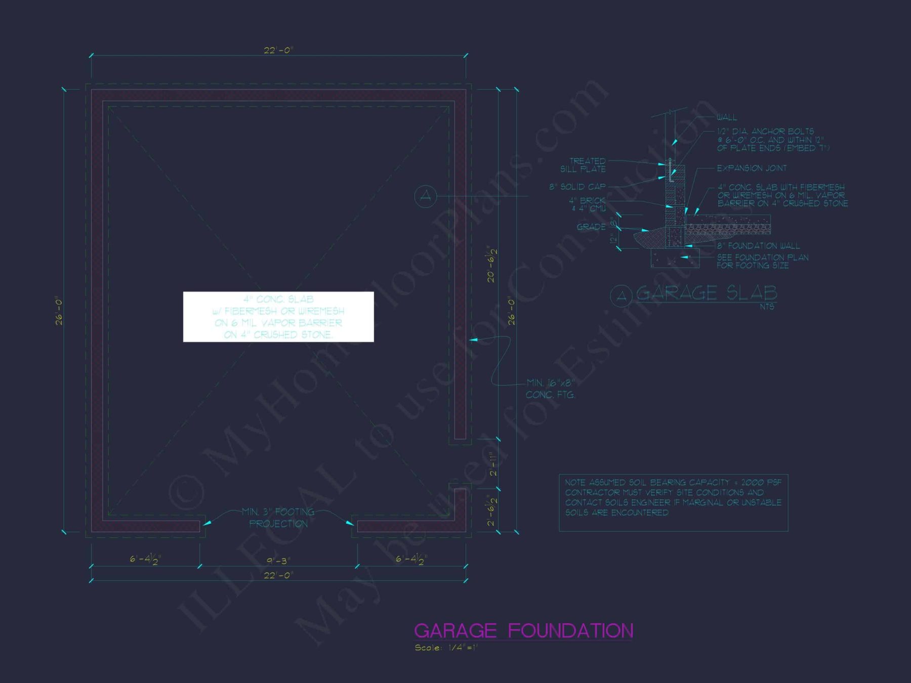 Versatile Garage House Plan with CAD Designs & Storage Options