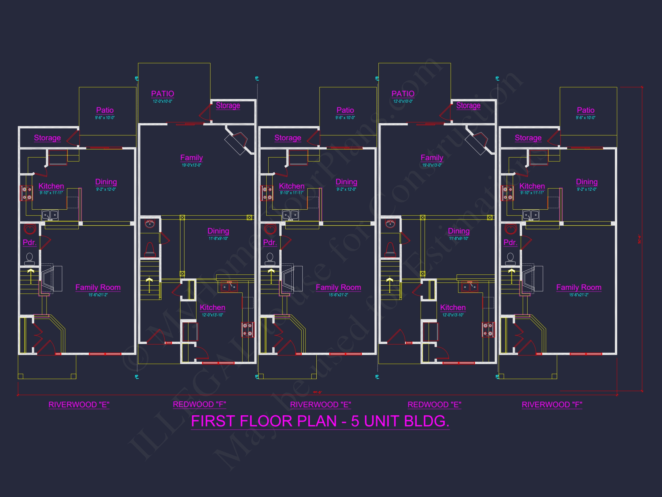 Stylish 2-Story Townhome Plan with Craftsman Design