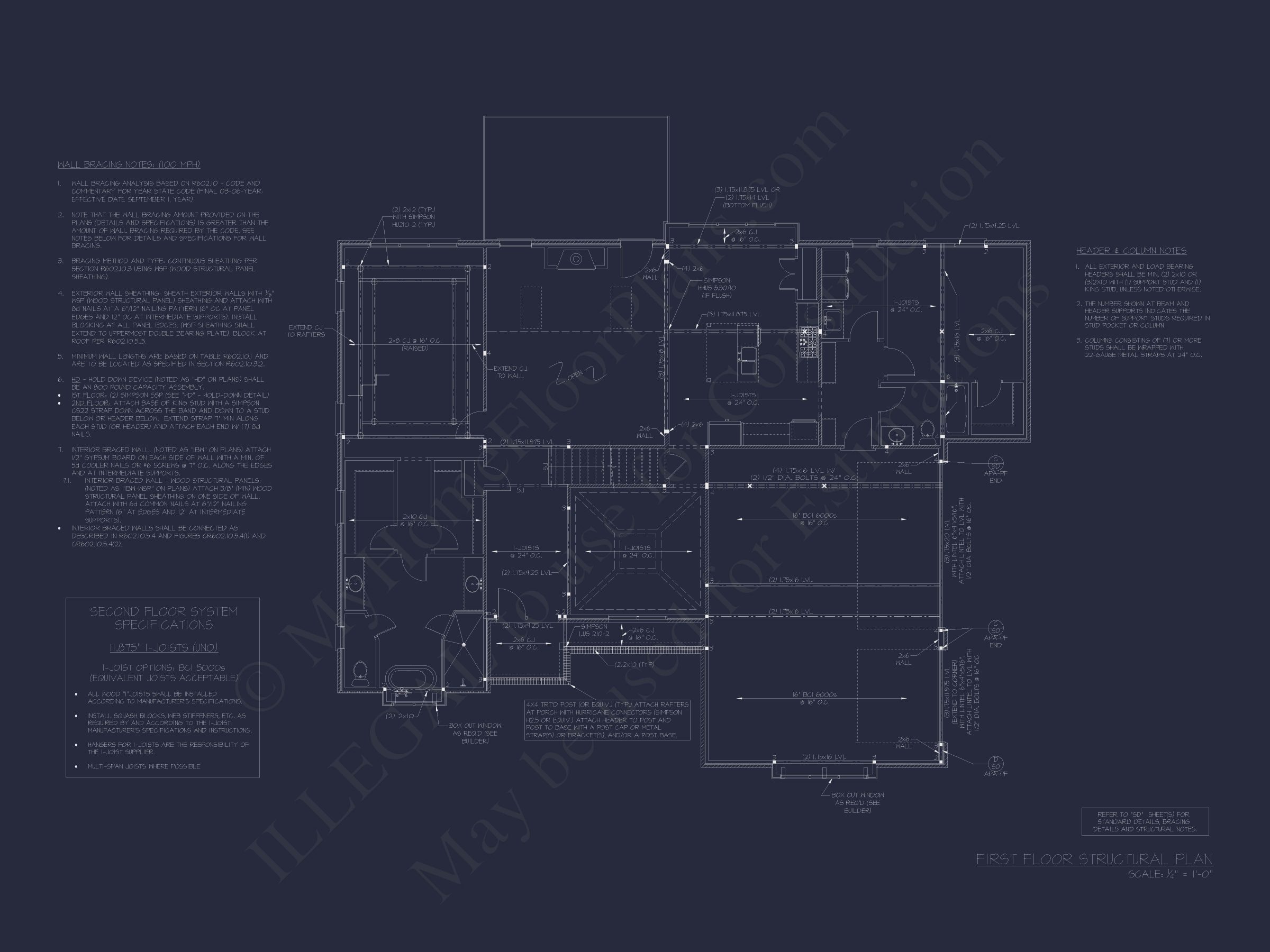 Elegant Home Plan with 2 Floors,4 Bedrooms & CAD Designs