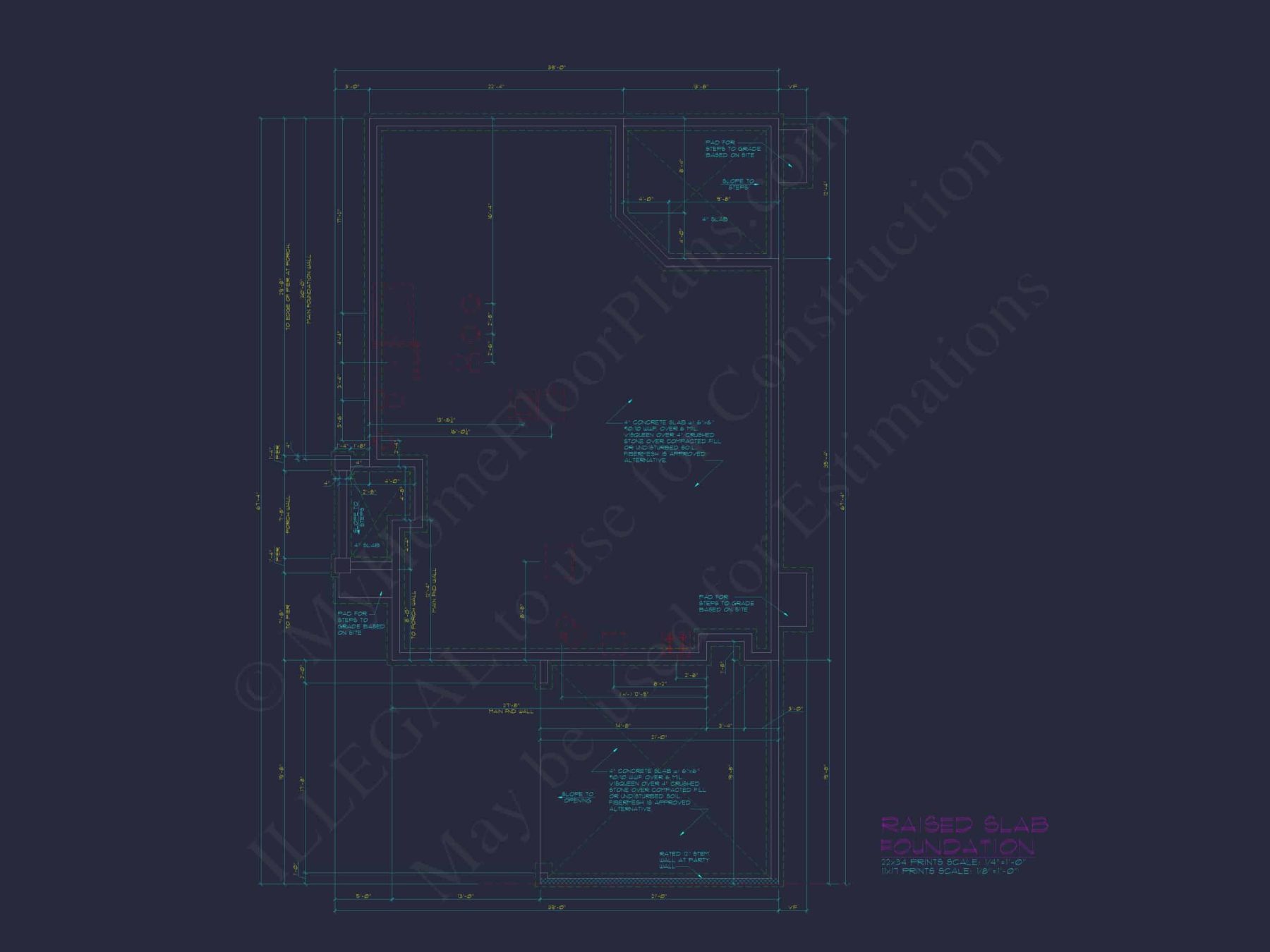 Modern 1.5-Story Duplex House Plan with CAD Designs & Vaulted Living Spaces
