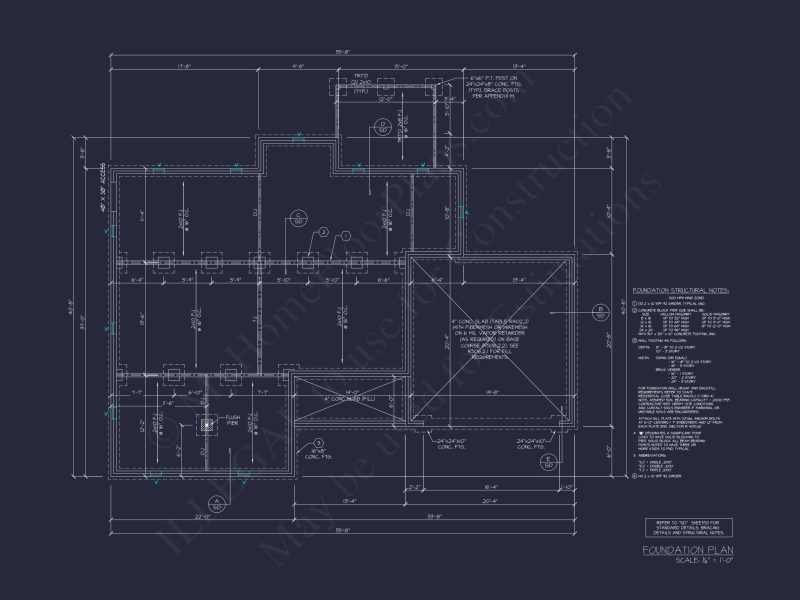 Craftsman Ranch House Plan with Open Floor Layout & CAD Designs