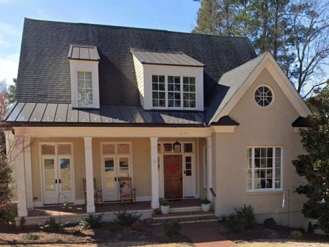 Elegant Traditional House Plan with 2 Stories & Open Floor Blueprint