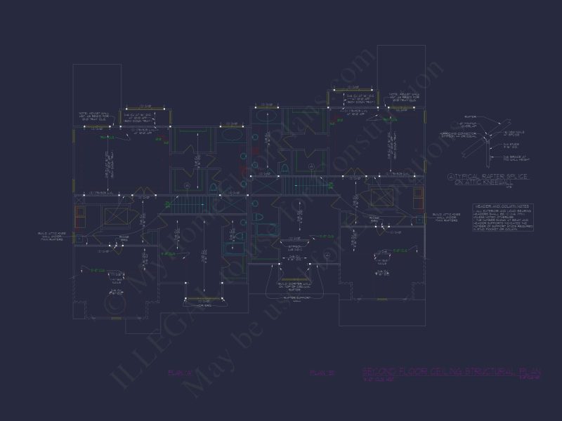 Modern Duplex Home Plan with CAD Blueprints & Flexible Layout