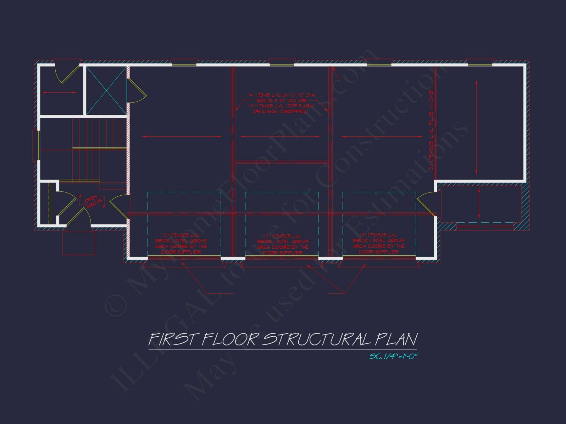 Stunning Traditional 2-Story House Plan with Vaulted Ceilings & Brick Exterior