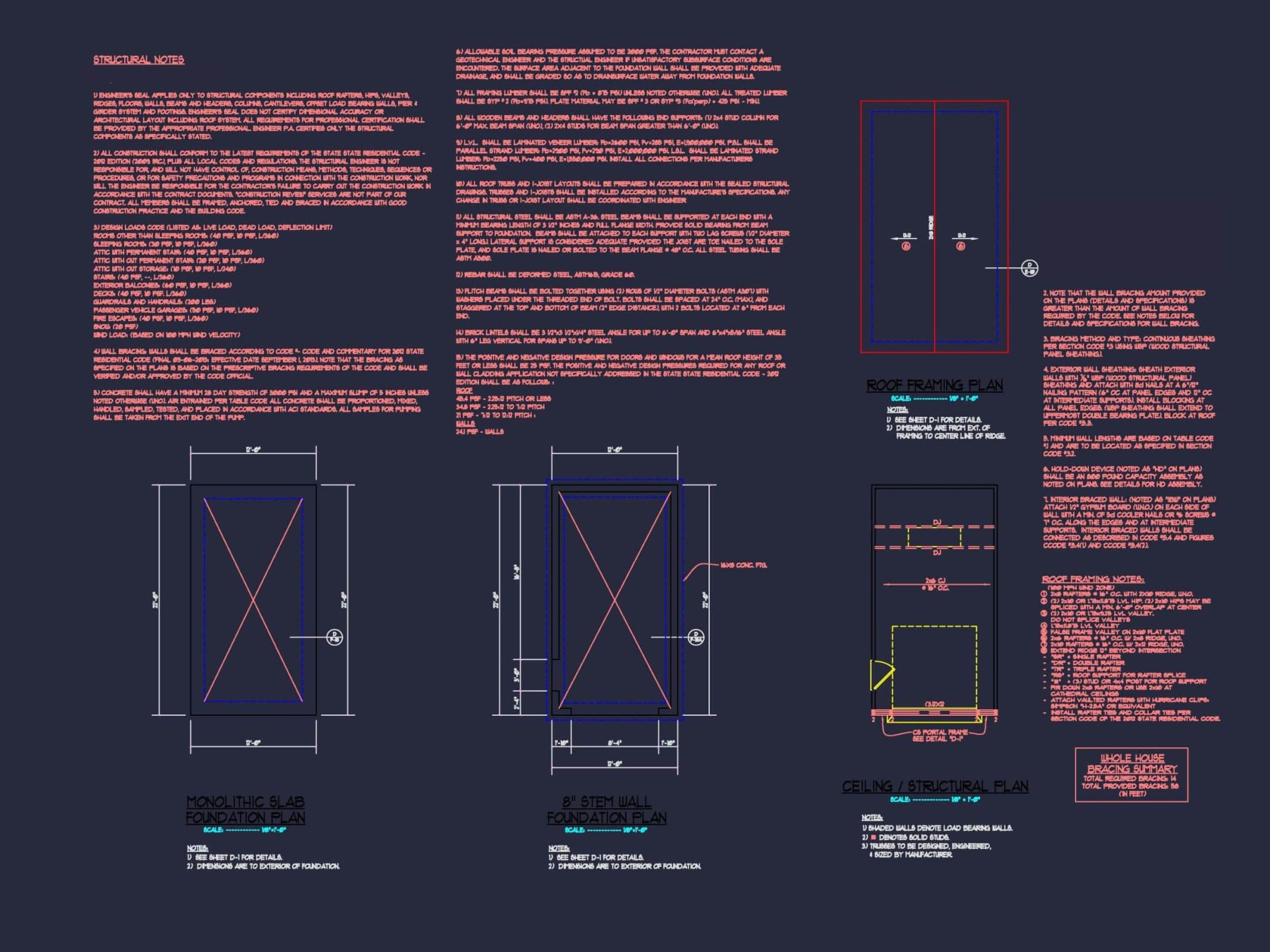 Compact Garage Floor Plan with Detailed CAD Designs