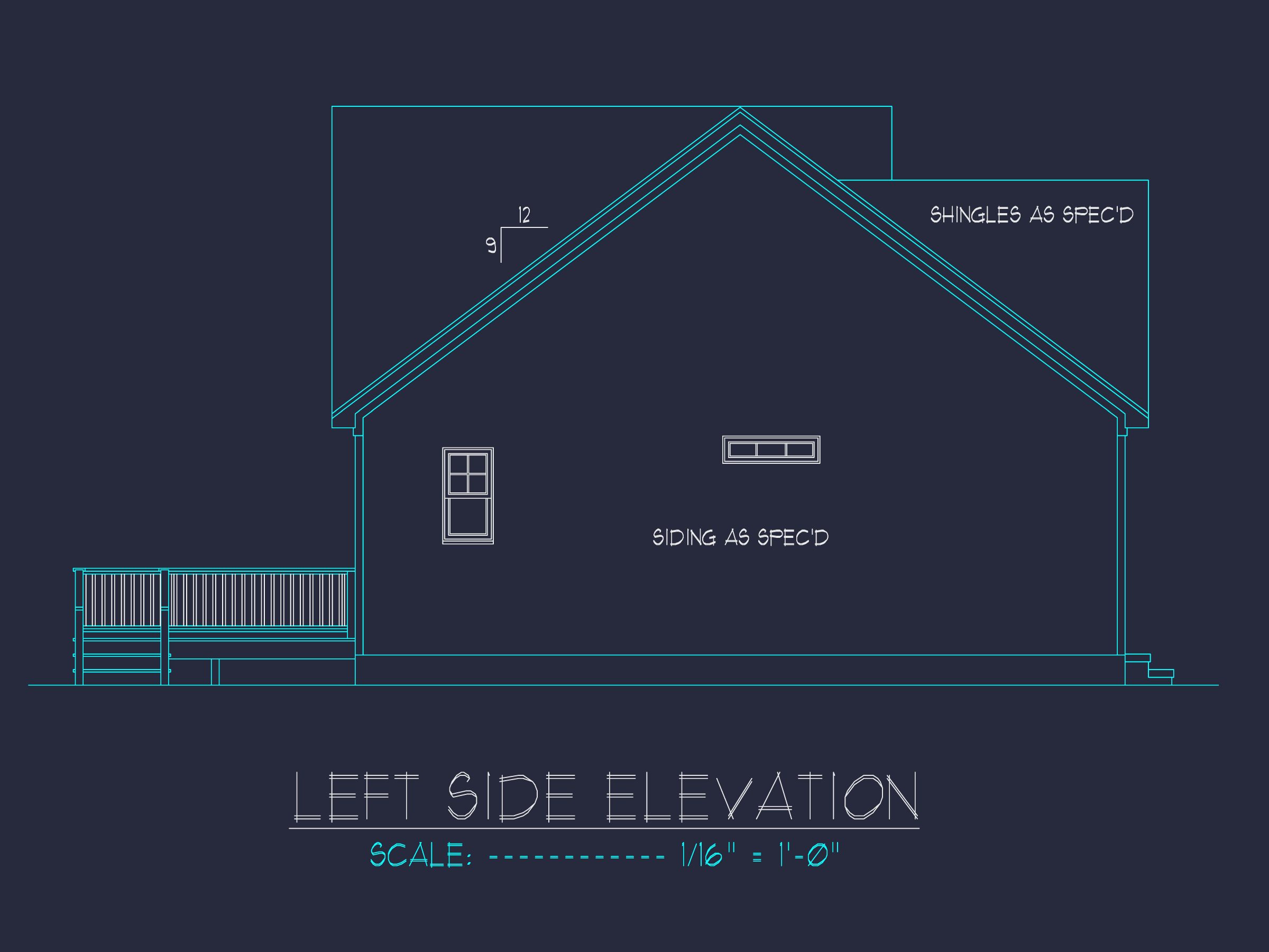 Charming 1-Story House Plan with Craftsman Design & CAD Blueprints