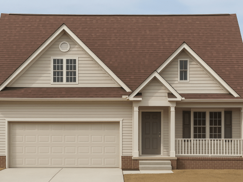 Craftsman house Floor Plan - CAD Blueprint for Modern Designs