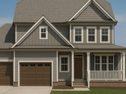 Elegant 2-Story House Plan with 2,362 Sq Ft & Traditional Appeal