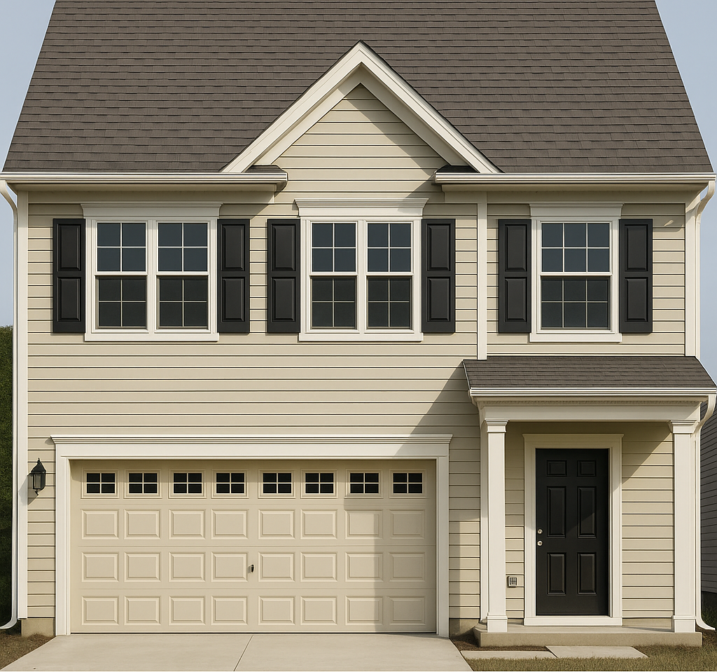 Modern Craftsman Home Plan with 3 Bedrooms and 2 Baths