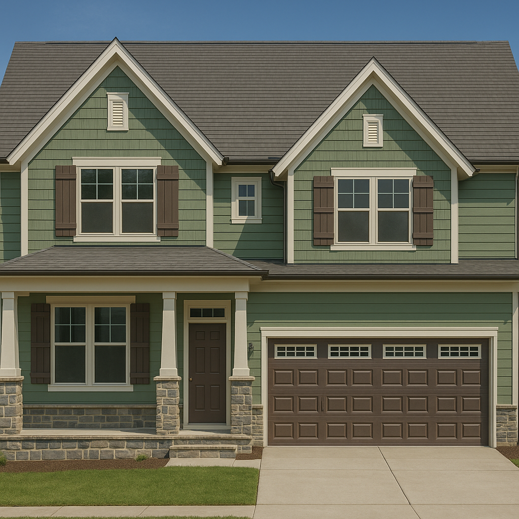 Modern Craftsman house Plan with Detailed Blueprint Designs