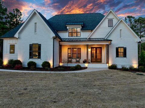 Traditional Home Plan with Open Floor Layout, 4 Bedrooms & CAD Blueprints