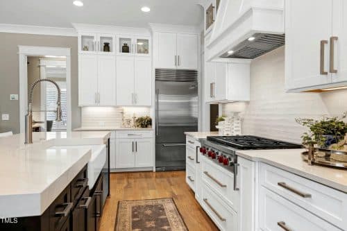 Traditional Home Plan with Open Floor Layout, 4 Bedrooms & CAD Blueprints