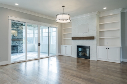 Traditional Home Plan with Open Floor Layout, 4 Bedrooms & CAD Blueprints