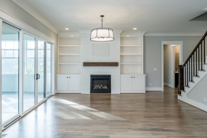 Traditional Home Plan with Open Floor Layout, 4 Bedrooms & CAD Blueprints