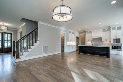 Traditional Home Plan with Open Floor Layout, 4 Bedrooms & CAD Blueprints