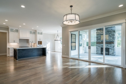 Traditional Home Plan with Open Floor Layout, 4 Bedrooms & CAD Blueprints