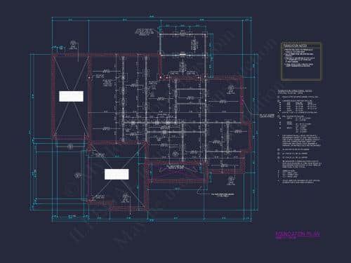 Traditional Home Plan with Open Floor Layout, 4 Bedrooms & CAD Blueprints