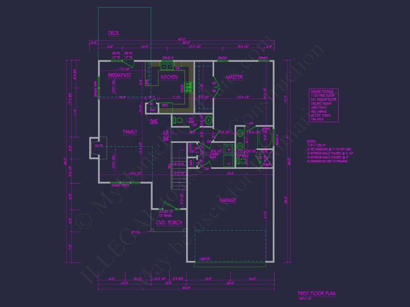 Traditional 2-Story House Plan with Brick & Siding Curb Appeal