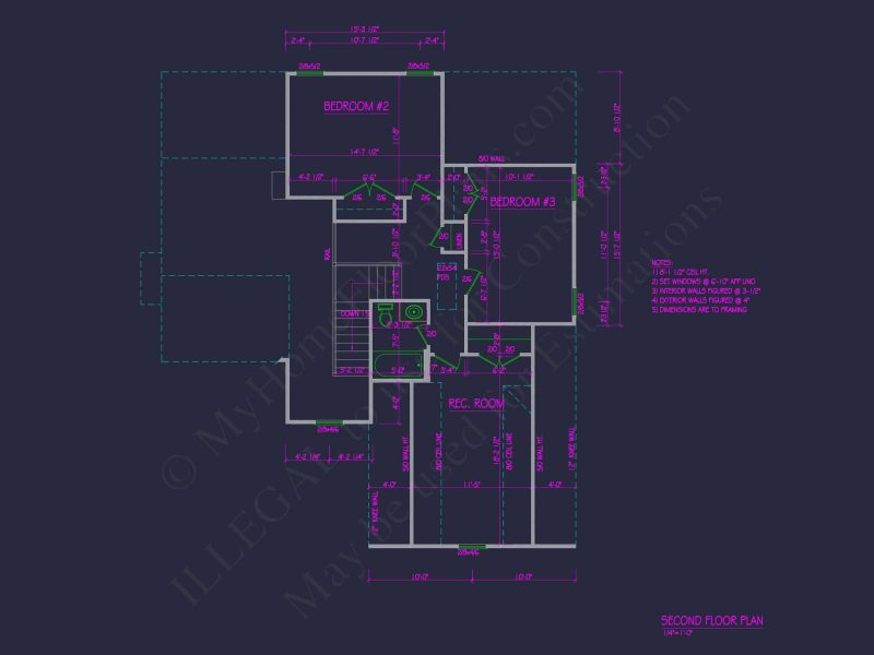 Traditional 2-Story House Plan with Brick & Siding Curb Appeal